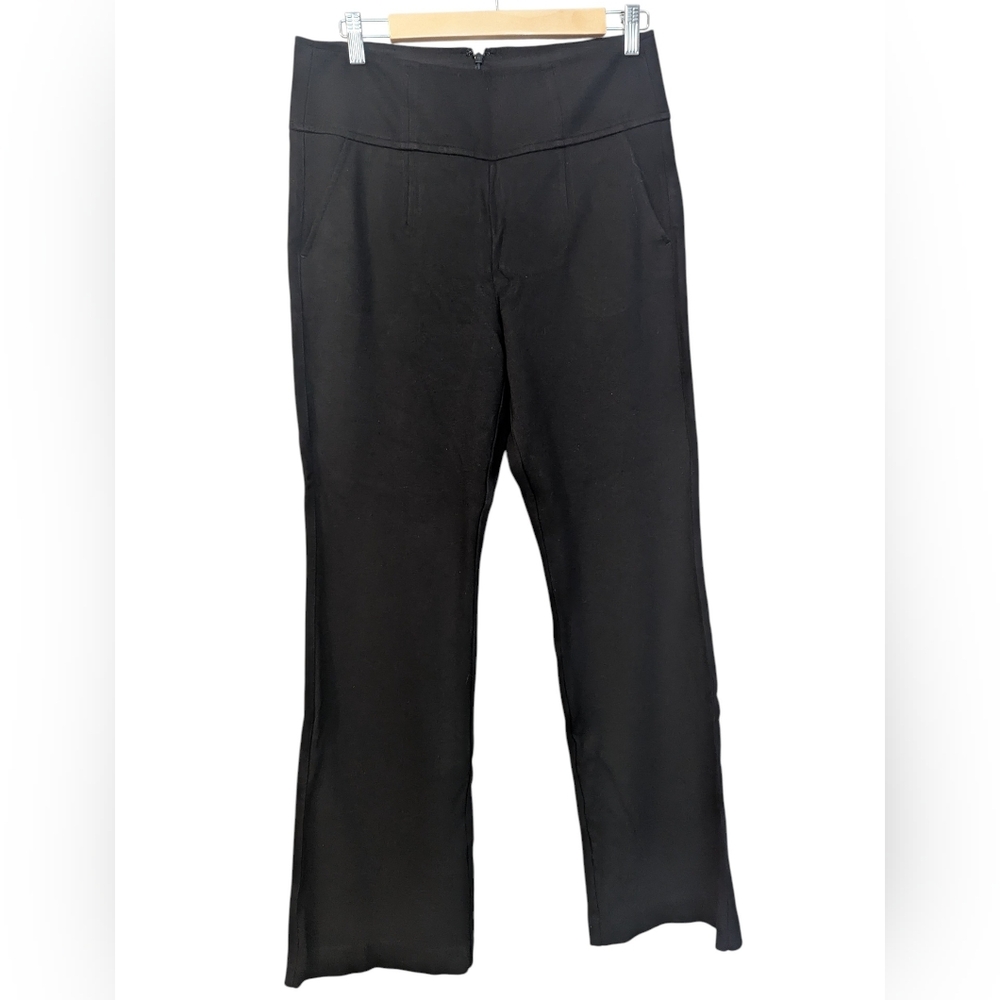 CAbi Rayon Blend Black Pants Size 10